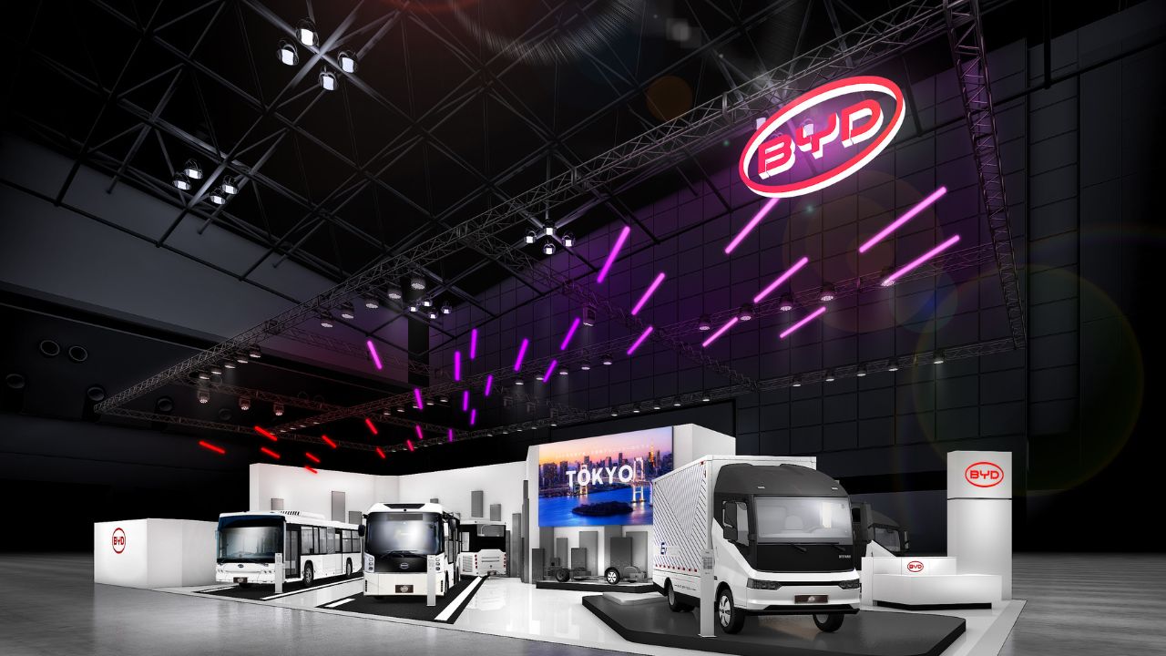 BYD Japan Group、「Japan Mobility Show 2025」全出展内容を公開