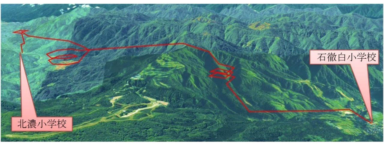 ピノキオ商事、豪雪で孤立する石徹白へ、ドローンが“命の薬”を届ける