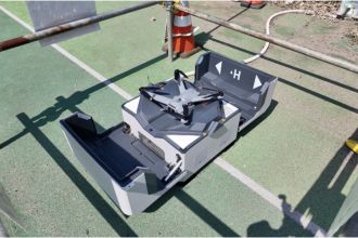 西松建設、五洋建設、KDDIスマートドローン、自動充電ポート付きドローン活用により遠隔で立坑内を「デジタルツイン」化