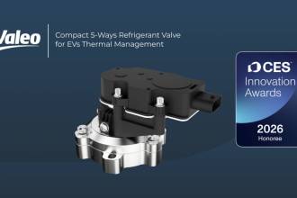 ヴァレオ、次世代電気自動車(EV)向けヒートポンプ・システムのコンパクト5方向冷媒バルブでCESイノベーション・アワード 2026を受賞