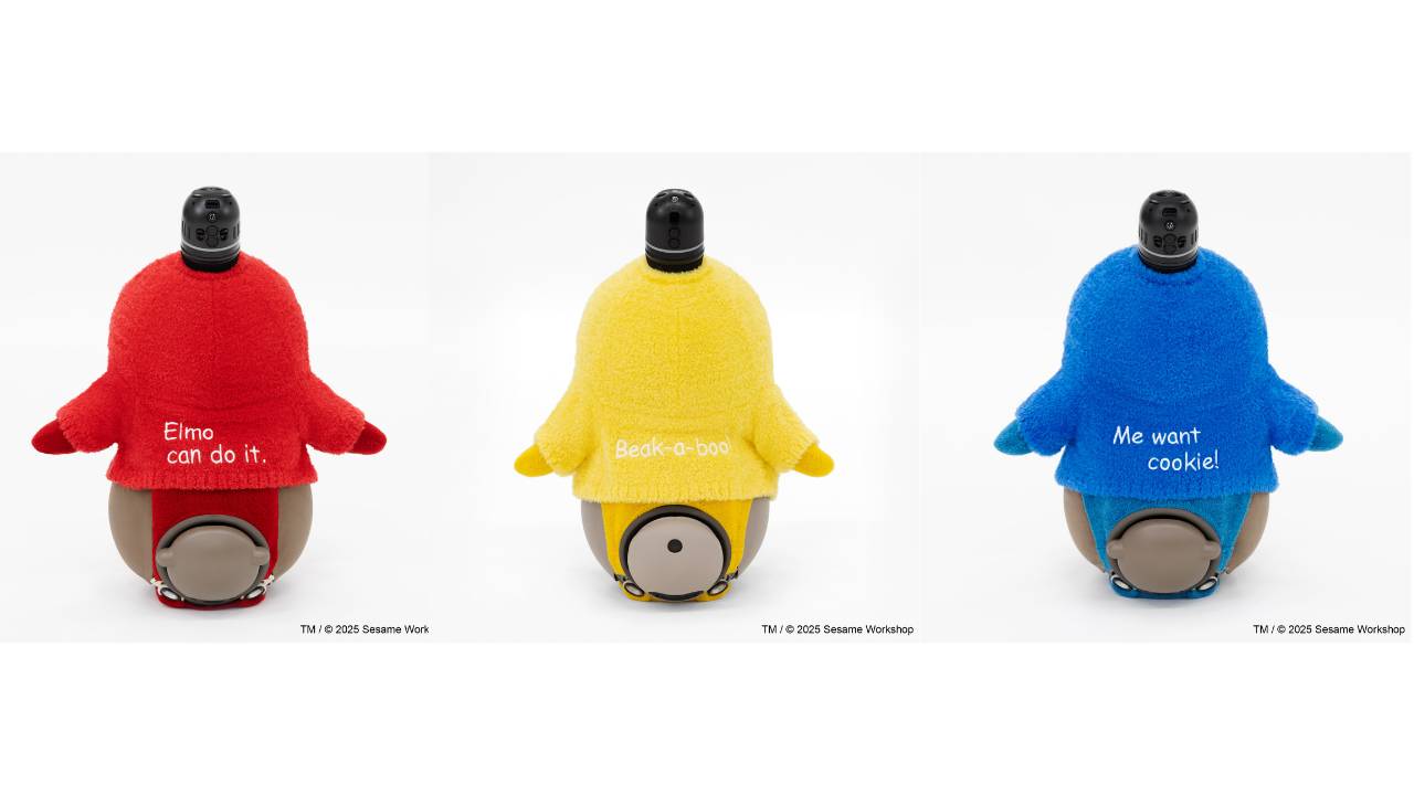 「LOVOT」と「セサミストリート」がコラボレーション！キャラクターの“ふわもこ”を模したコラボウェアが登場 」「LOVOT ストア」にエルモたちがやってくる！
