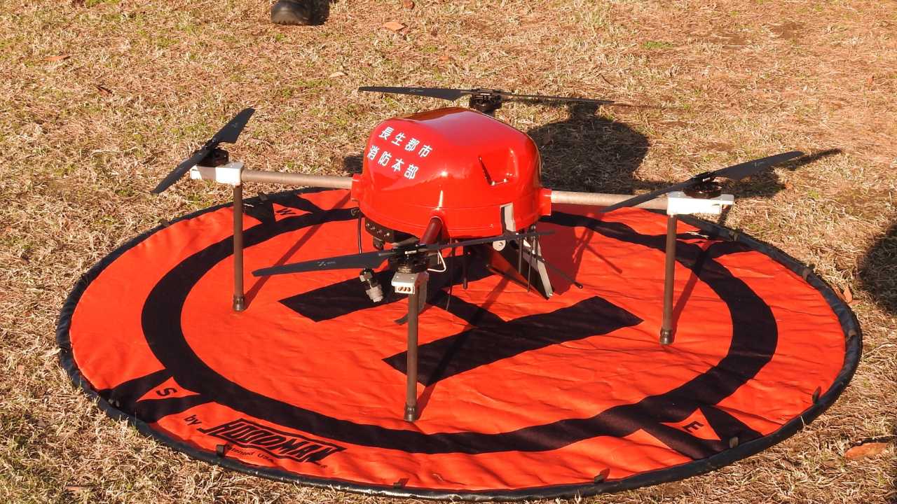 双葉電子工業】　長生郡市広域市町村圏組合消防本部に「災害対応ドローン」を納入