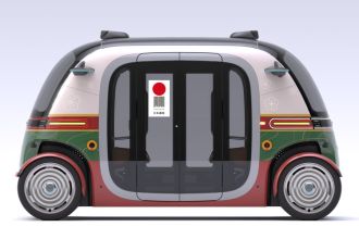 明和観光×ピクセルインテリジェンス、自動運転車両RoboBus 移動式観光実証実験を実施