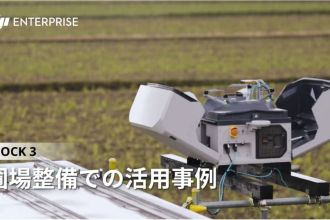 DJI産業用ドローンが、圃場整備事業の効率化と業務改善に貢献