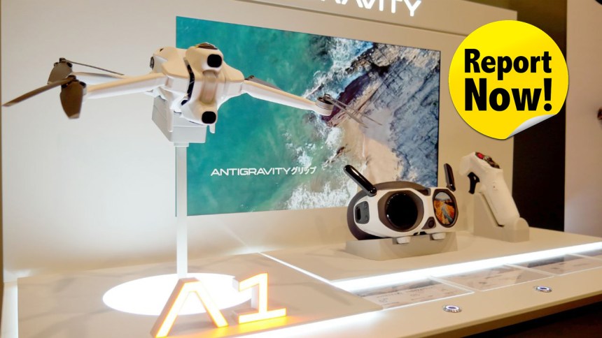 ドローンの飛行体験を再定義する360°全景撮影ドローンAntiGravity A1 ローンチイベントレポートVol.98