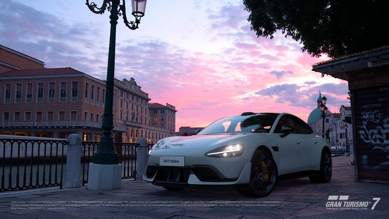 Xiaomi SU7 Ultra、グランツーリスモ7のバーチャルトラックに登場