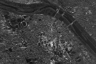 2025年7月2日（水）QPS研究所の小型SAR衛星11号機 「ヤマツミ-Ⅰ」による初画像（ファーストライト）として、高精細モード画像を公開