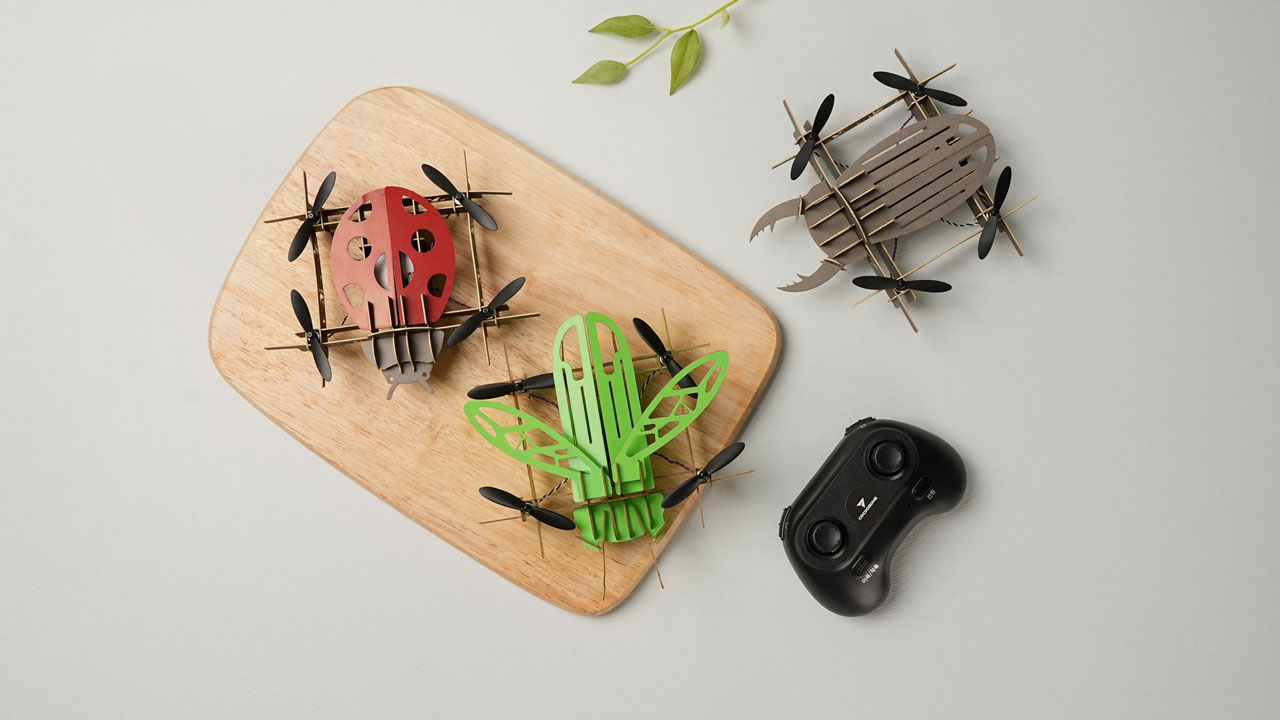 韓国で15,000台突破！組み立てて飛ばす”紙”ドローン「COCODRONE（ココドローン）」日本初上陸