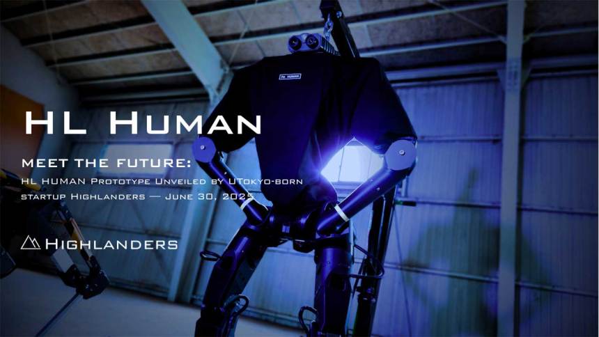 国産AIヒューマノイド「HL Human」初公開 ─ 複雑作業の自律化に挑む
