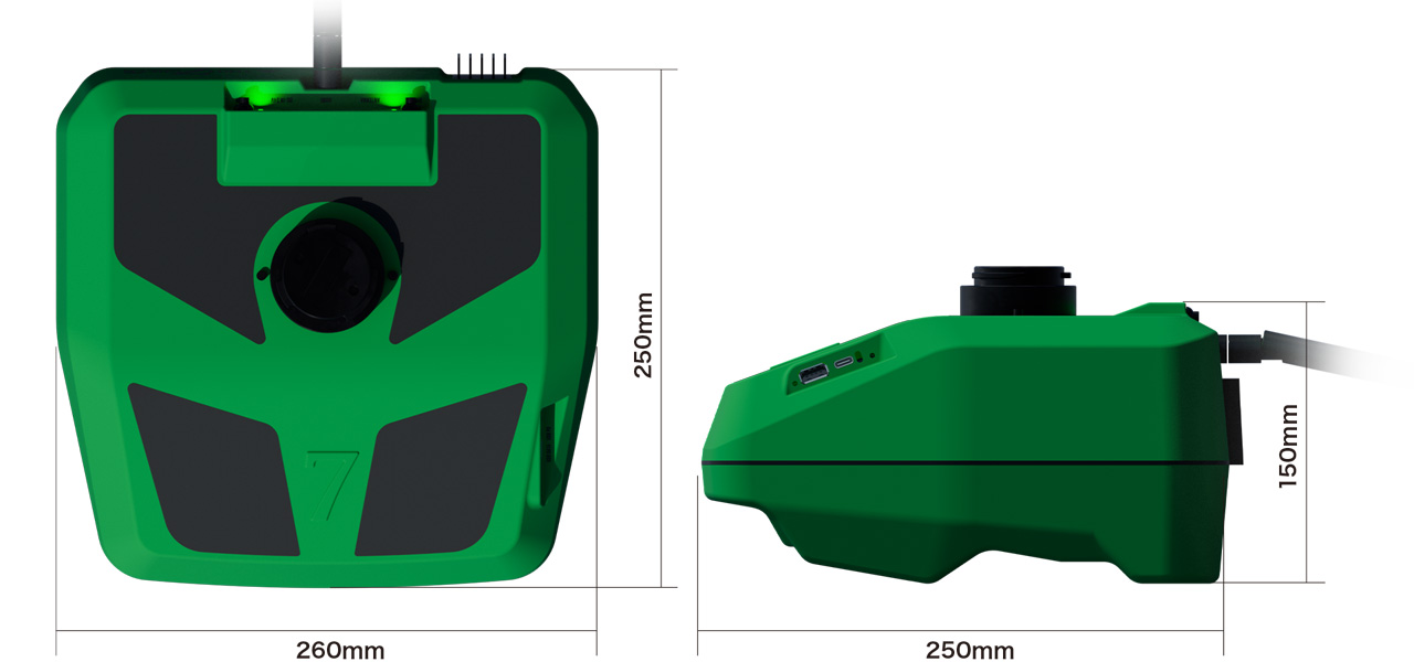 TDOT 7 GREEN LITE 仕様