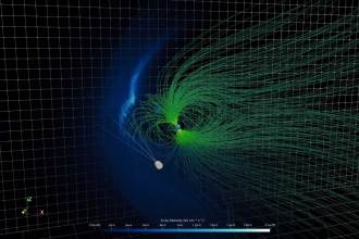 地球の磁気バリアの破れを可視化する