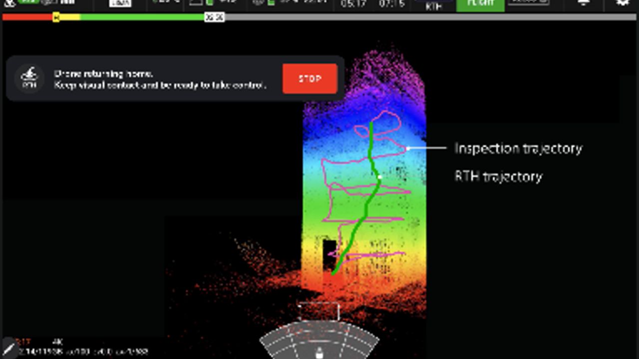 ブルーイノベーション株式会社、屋内点検用球体ドローン「ELIOS 3」、自動飛行点検へ向けた新機能「レジューム機能」を搭載