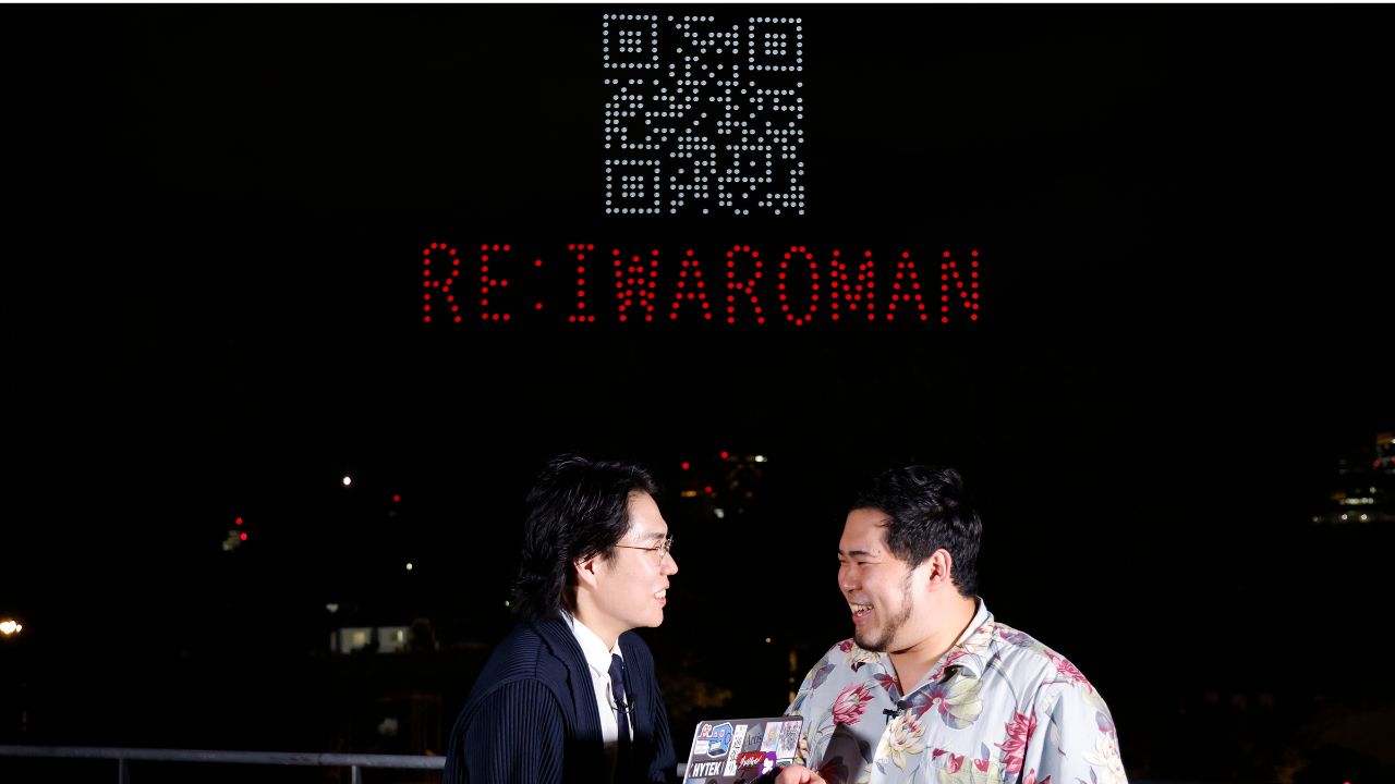 レッドクリフ、「令和ロマン」単独ライブ記念・日本初のドローン漫才ショーを演出