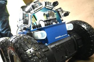 ブルーイノベーション、九電ドローンサービス、東日本テクノサーベイ、3社協働で水力発電所導水路の高度点検に向けたAGV実証を実施